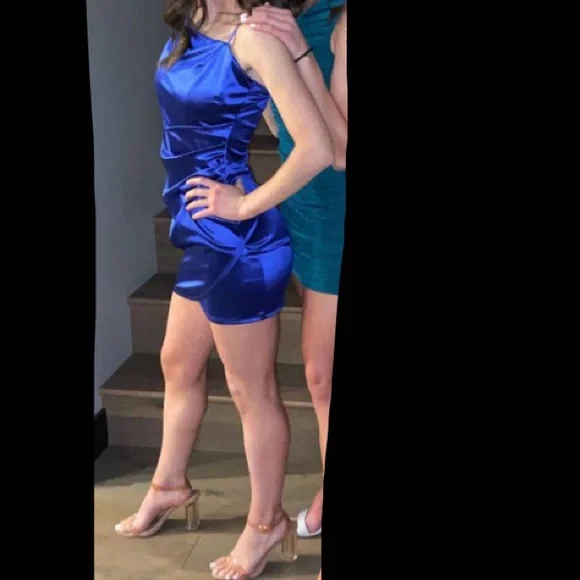 Honey and Rosie homecoming dress in royal blue Honey and Rosie homecoming dress in royal blue